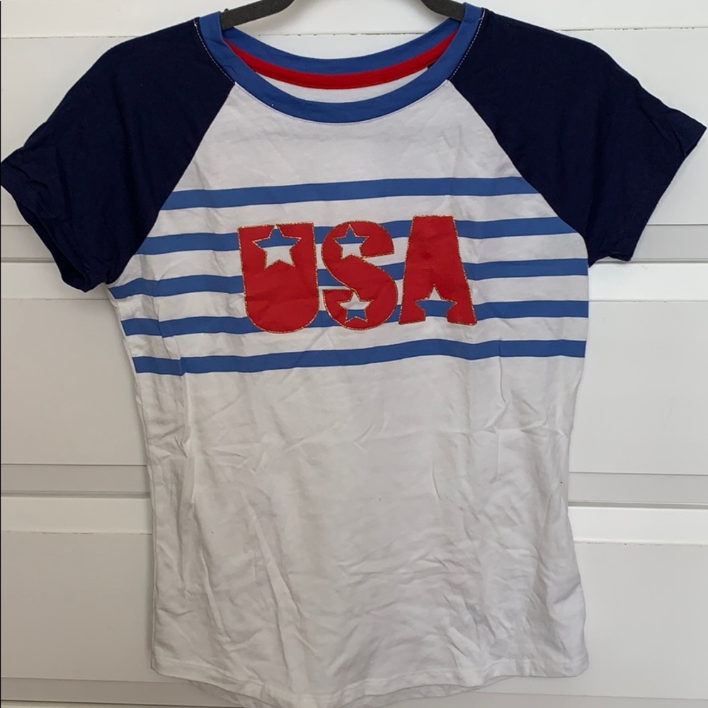 Girls USA t shirt